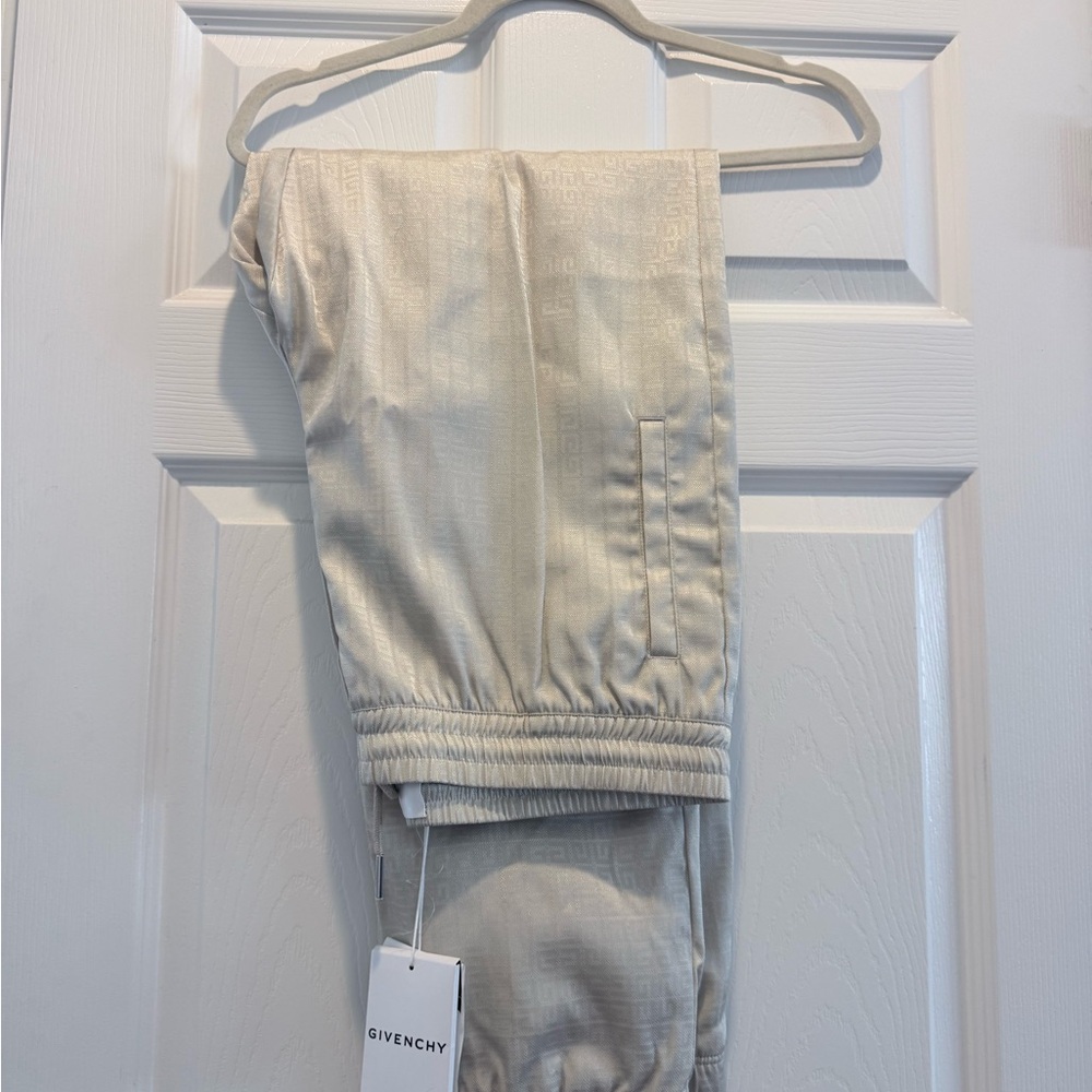 Givenchy Beige Patterned Joggers